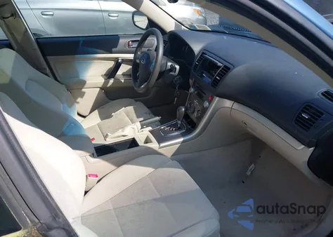 2008 Subaru Legacy 2.5I z USA, uszkodzony, nr VIN 4S3BL616587218508